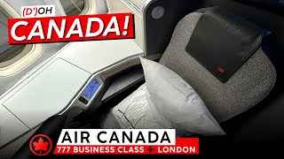 AIR CANADA 777 Business Class Trip Report 🇨🇦 Toronto to London 🇬🇧 Best in North America [upl. by Yanel]