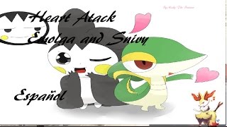 Emolga And Snivy Heart Atack AMV [upl. by Dilisio]