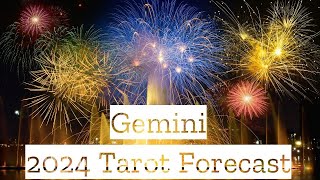 ♊️Gemini  Your Golden Era Begins In 2024  🎉2024 Tarot Predictions [upl. by Assillam]