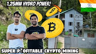 125 MW Hydro Power Plant in INDIA🇮🇳🔥 Crypto Mining India 🚀bitcoinmining cryptocurrencymining btc [upl. by Krusche]