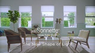 Sonnette™ Cellular Roller Shades  Hunter Douglas [upl. by Nehgaem]