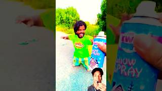 no no spray 🤣shorts funny comedy prank onnosprayfun [upl. by Sparhawk]