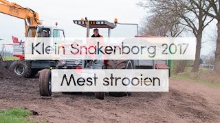 Mest strooien bij fam Klein Snakenborg first drone footage [upl. by Biebel]