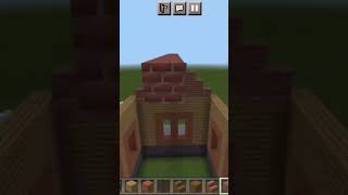 Casa rústica no Minecraft minecraftshorts minecraftconstrução [upl. by Eednac]