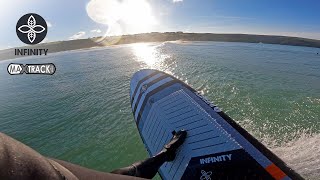 Infinity SUP demo at Crantock [upl. by Irra]