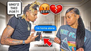 I SENT MY OVERPROTECTIVE BROTHER THE WRONG MESSAGE  😳 gone wrong [upl. by Ylreveb]