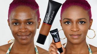 SMASHBOX STUDIO SKIN FULL COVERAGE FOUNDATION REVIEW 405 [upl. by Laktasic]