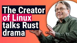 Linus Torvalds Speaks on the Rust vs C Linux Divide [upl. by Kcirdde]