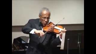 ColeridgeTaylor Perkinson Blues Forms for Solo Violin III Jettin Blues [upl. by Ytsim]