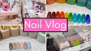 Organizing My Nail Studio  Exciting Nail Art Unboxing [upl. by Pinter]