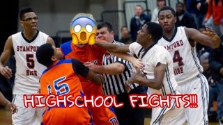 HIGHSCHOOL BASKETBALL FIGHTS MUST WATCH [upl. by Chard]