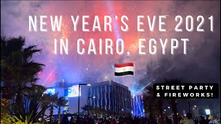 NEW YEAR’S EVE IN CAIRO 🇪🇬 202122 [upl. by Merriott60]