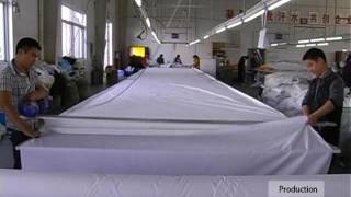 Mattress Protector Manufacturer Factory Tour  Huangshan Spring Home Textile [upl. by Itsyrc]