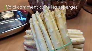 Cuisson douce des asperges [upl. by Gerge426]