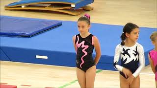 Ginnastica artistica Stella campionessa nazionale endas B1 erice 2 giugno 2018 [upl. by Leshia]