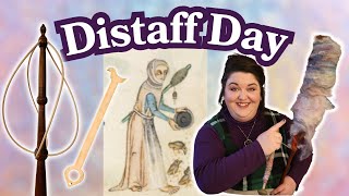 My Distaff Collection amp Lighting Flax on Fire for Distaff Day 🔥 [upl. by Karab373]