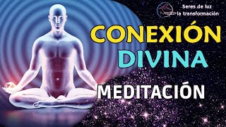 🧘‍♀️Meditación CONEXIÓN DIVINA 💜LO QUE TU ALMA NECESITA AMOR ✨ Seres de luz la transformación [upl. by Nikal517]