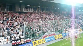 Cracovia  Arka Gdynia Maciej Maleńczuk  Hymn [upl. by Onra]