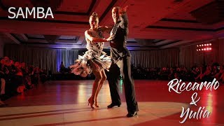 Riccardo Cocchi  Yulia Zagoruychenko I Showdance Samba I Kings Ball 2018 [upl. by Aneeg]