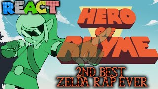 LUIGIKID REACTS TO 2ND BEST ZELDA RAP EVER  HERO OF RHYME by STARBOMB Egoraptor [upl. by Dubois]