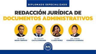 ✏ Diplomado Especializado en Redacción Jurídica de Documentos Administrativos  ILCJ [upl. by Wolff]