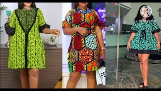 Trending Ankara Short gownsshort gownTrendingfashion [upl. by Rebmetpes]