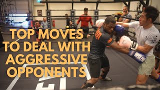 My TOP 9 Moves to Deal w AGGRESSIVE Opponents [upl. by Ursula128]