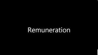 How to Pronounce Remuneration [upl. by Ades242]