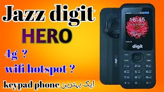 Jazz digit hero 4g wifi hotspot keypad phone Best jazz digit hero keypad mobileUnboxingjazdigit4g [upl. by Aldus732]