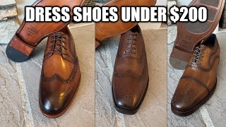 Dress Shoe Comparison Thursday Boot Co Aviator Warfield and Grand Rossen Johnston amp Murphy [upl. by Akahs]