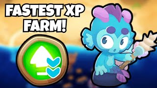 FASTEST XP FARM TUTORIAL  UNLOCK MERMONKEY UPGRADES ASAP BTD6 [upl. by Cheslie161]