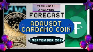 Adausdt cardano coin today signals amp technical analysis for 1 september 2024 [upl. by Aniroz]