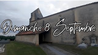 Dimanche 8 Septembre  Saint Jacques de Compostelle [upl. by Namia]