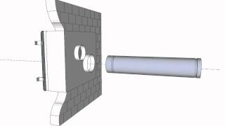 How To Horizontal Concentric Vent Installation  StepByStep [upl. by Llewkcor]