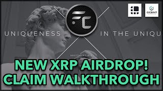 NEW XRP AIRDROP StepbyStep Claim Walkthrough ELS  Aesthete Ledger  DCENT Remix [upl. by Oicatsana]