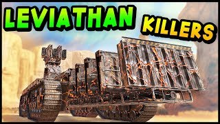 Crossout The BEST LEVIATHAN KILLER Builds What a Beast Crossout Gameplay [upl. by Amabelle]