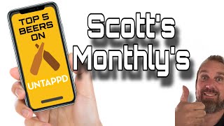 ANNOUNCEMENT 📣 Scott’s Monthly’s  Untappd Content [upl. by Cj]