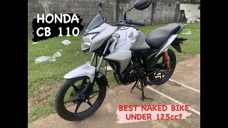 HONDA CB 110  Short review [upl. by Ztnaj295]