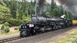 Big Boy 4014 over Donner Pass 14724 [upl. by Sweyn]