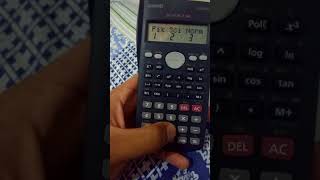 TUTORIAL Mudança do modo notação científica para modo normal calculadora científica [upl. by Sudderth]