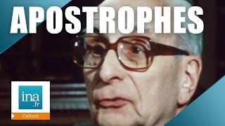 Apostrophes  Claude Levi Strauss définit lethnologie  Archive INA [upl. by Anelhtak]