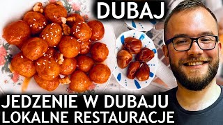 DUBAJ JEDZENIE W DUBAJU  sprawdzamy lokalne restauracje i ceny jedzenia 2021  GASTRO VLOG 410 [upl. by Novah]