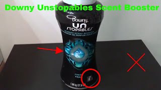 ✅ How To Use Downy Unstopables Scent Booster Review [upl. by Arramat]