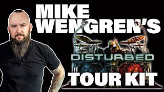 Mike Wengren  Disturbed  Tour Kit Rundown [upl. by Htiekram912]