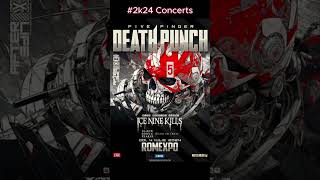 Five Finger Death Punch  LIVE  Bucharest  2024 [upl. by Eirollam]