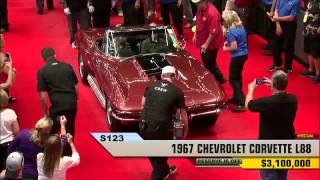 1967 L88 Corvette Convertible Sells for Record 32 Million at Mecum Dallas [upl. by Acsirp852]