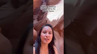 Exploring Antelope Canyon led by the Navajo Nation 🗺️ [upl. by Adnohsor88]