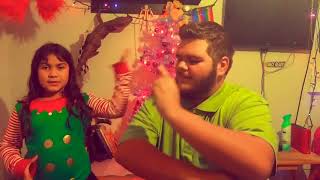 Mele Kalikimaka Hawaiian Christmas Song  ASLFt My little Sister [upl. by Frodeen]