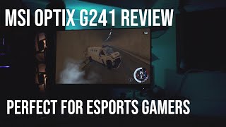 MSI OPTIX G241 1ms 144hz on a IPS display [upl. by Henn]