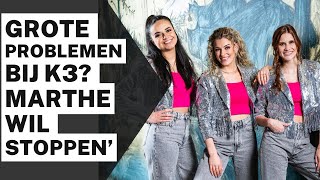 Marthe De Pillecyn overweegt stoppen met K3 door verzwakte been  Studio 100 niet blij [upl. by Ahsar]